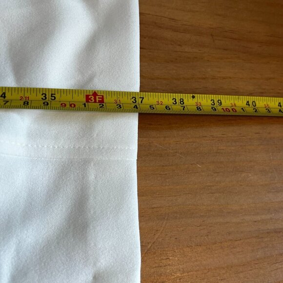 Tommy Hilfiger Women's Slit Sleeve Sheath Knee Length Dress Size 8 Off White - Picture 11 of 11